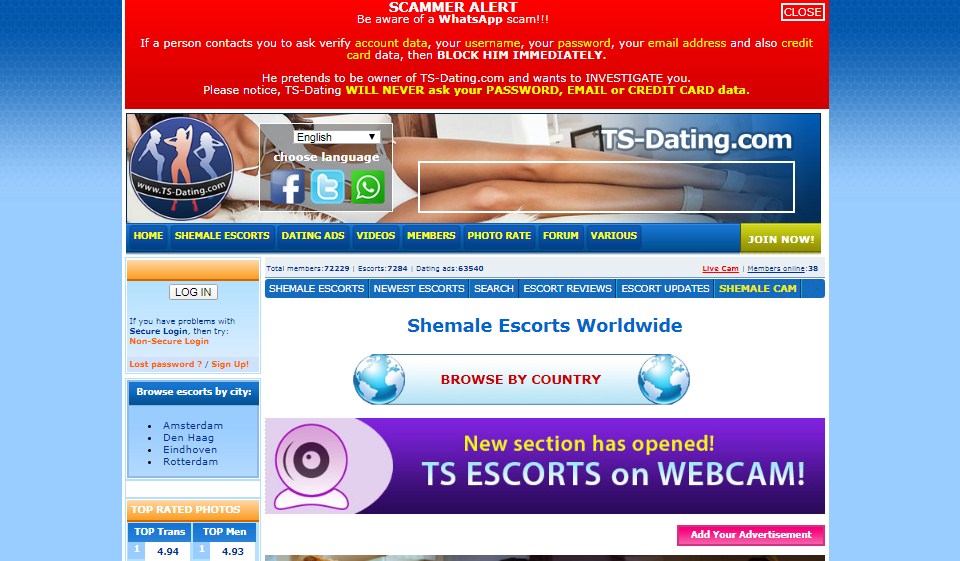 TS-Dating Review 2022 – UNIQUE DATING OPPORTUNITIES OR SCAM?