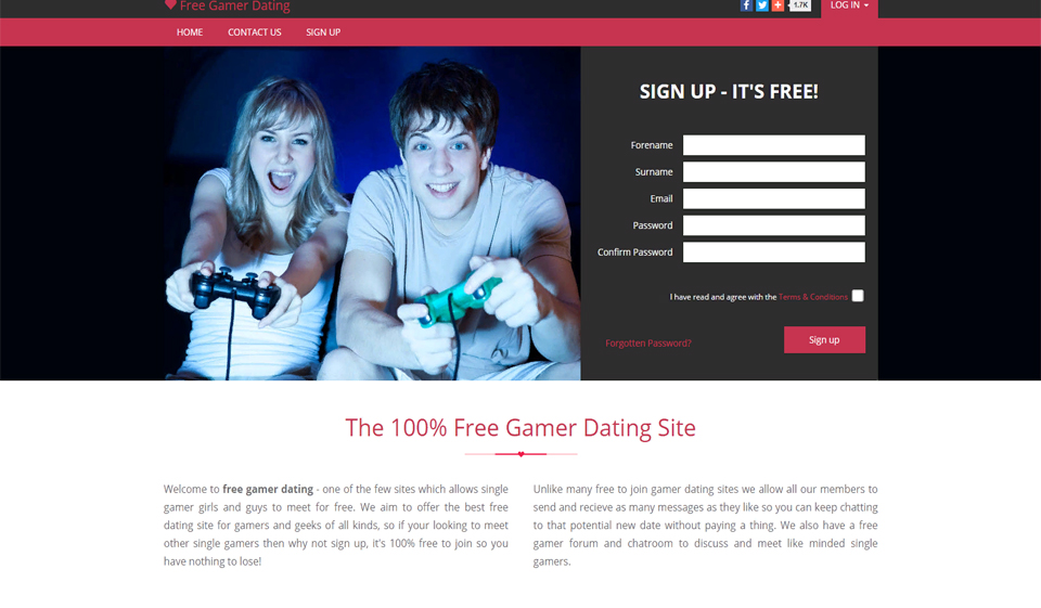 Gamer dating site